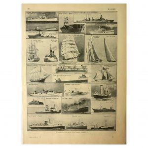 1928 L. Haffner - Navire et bateau à voile